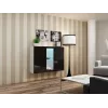 Cama Kummut VIGO 90/120/38 valge/must läikiv
