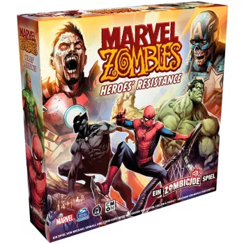 Lauamäng Asmodee Marvel Zombies Heroes' Resistance — koostööl põhinev miniatuuridega Zombicide'i crossover