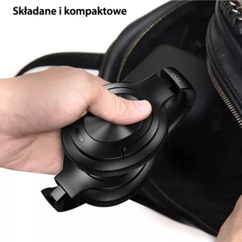 Usams Bluetooth 5.3 kõrvaklapid, ülepea, Us-yh seeria, must/must TDLYEJYS01