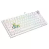 Savio ASTRAL WHITE JADE klaviatuur mängudele USB QWERTY US International