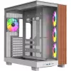 Arvutikorpus Thermaltake View 380 XL WS ARGB Snow Valge — Midi Tower, ATX tugi, aknaga