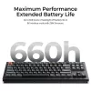 Mehaaniline klaviatuur Keychron V3 Ultra 8K — juhtmega ja Bluetooth, QWERTY, RGB, must
