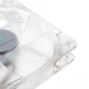 SilverStone SST-FN121-P-GL 120 mm korpuse ventilaator rohelise LED-valgustusega