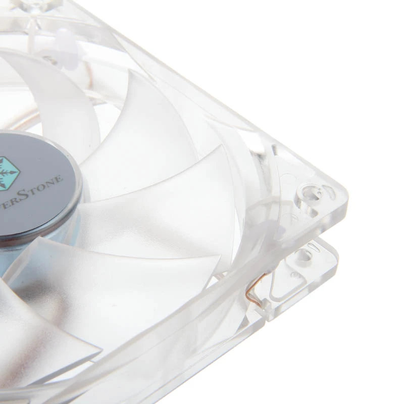SilverStone SST-FN121-P-GL 120 mm korpuse ventilaator rohelise LED-valgustusega