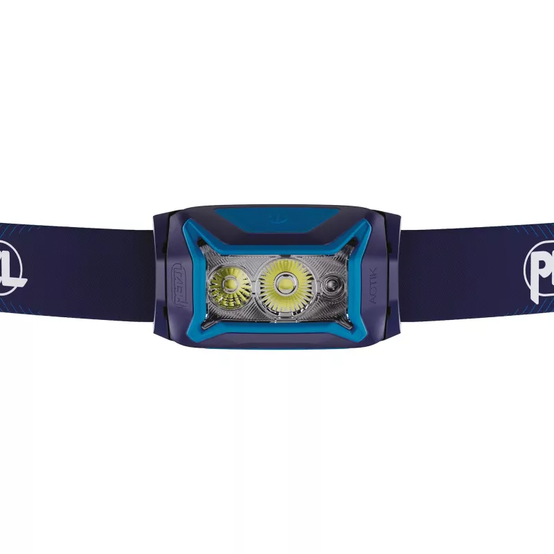 Peavõruga taskulamp Petzl Actik Core Blue LED 100 lm USB taaslaetav