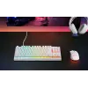 Klaviatuur SteelSeries Apex 3 TKL US, valge