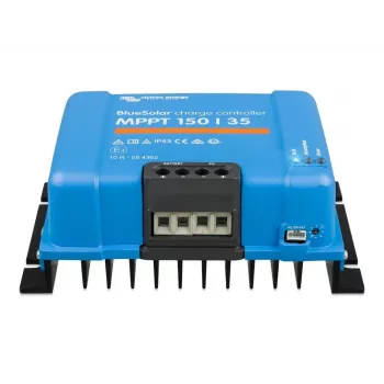 MPPT päikeselaadimiskontroller BlueSolar 150/35 — 150V PV sisend, 35A laadimisvool