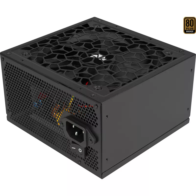 Toiteplokk AEROCOOL AERO BRONZE 650W APFC (V.2 2025) — 650 W ATX toiteplokk aktiivse PFC-ga