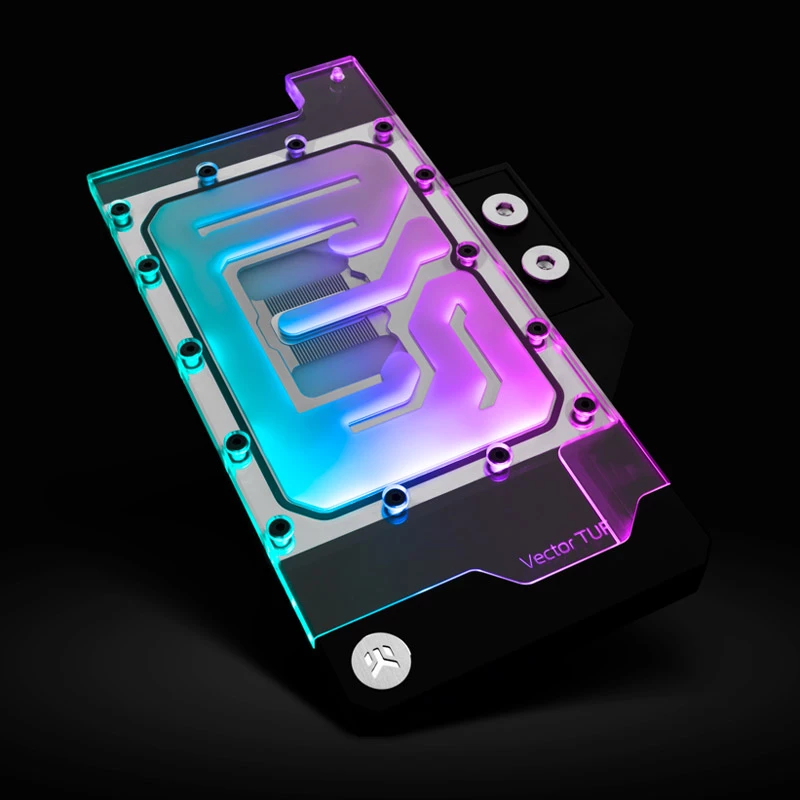 Vesiblokk EK Water Blocks Akrüül Vask Must Nikkel Läbipaistev