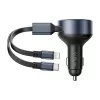 Vention FFOB0 30W autolaadija koos USB-C–Lightning kaabliga, 30 W
