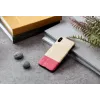 man and wood nutitelefoni ümbris iPhone XS Max jaoks — valge miss match