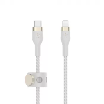 Belkin CAA011BT3MWH Lightning-kaabel 3 m Valge
