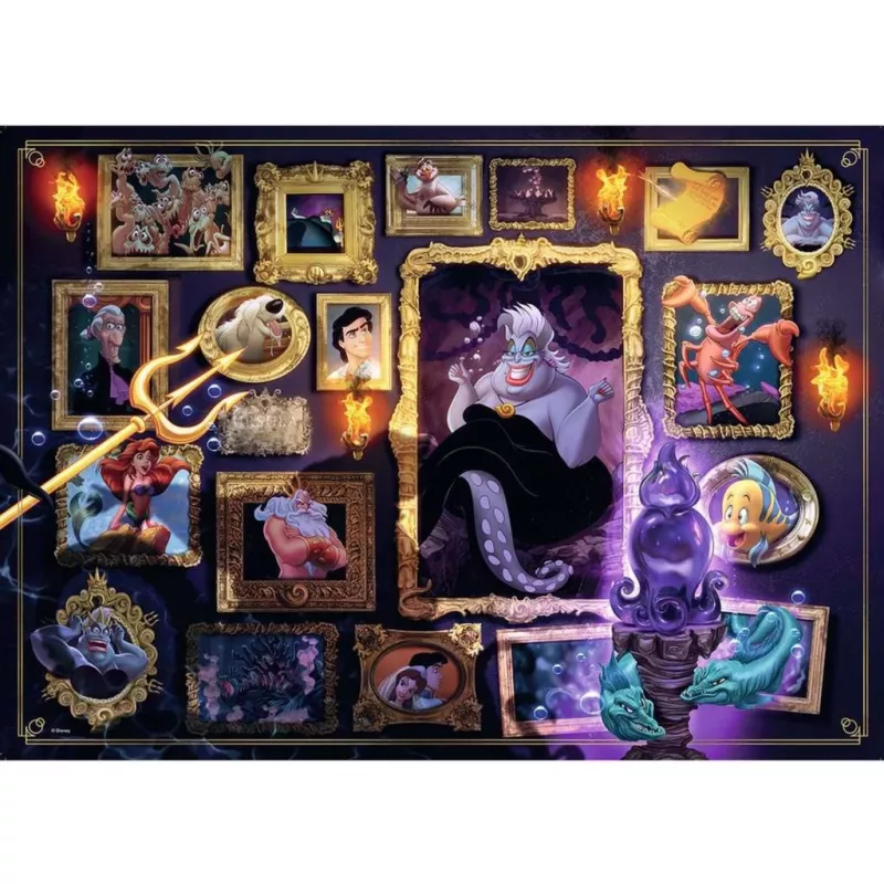 Pusle Ravensburger Villainous Ursula 1000 tk