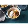 Staub Mini Cocotte ümmargune, 4 tk – 200 ml, antiiktürkiis