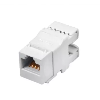 Q-LANTEC MKN-U6-1 juhtmepistik RJ45 UTP kategooria 6 varjestamata valge