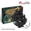 PUZZLE 3D Suur piraadilaevade komplekt Queen Revenge