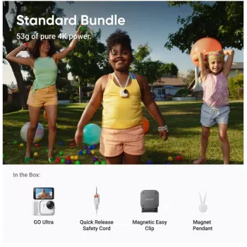 Action Camera GO Ultra STAND./Valge CINSABEA/Valge INSTA360
