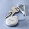 HAMA Item Finder 00185815 Bluetooth Apple Find My rakendusele, valge — jälgija isiklike esemete leidmiseks