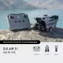 Kvadrokopter DJI Air 3s RC-N3 — 50 MP kaamera, 4K 3840×2160, 4 rootorit, max 27 m/s, 32 000 m ulatus, 4276 mAh aku, hall