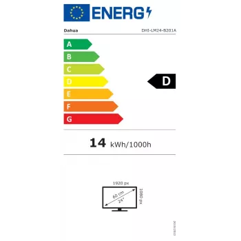 Dahua Technology LM24-B201A arvutimonitor 60,5 cm (23,8 tolli) 1920 x 1080 pikslit Full HD LED Must