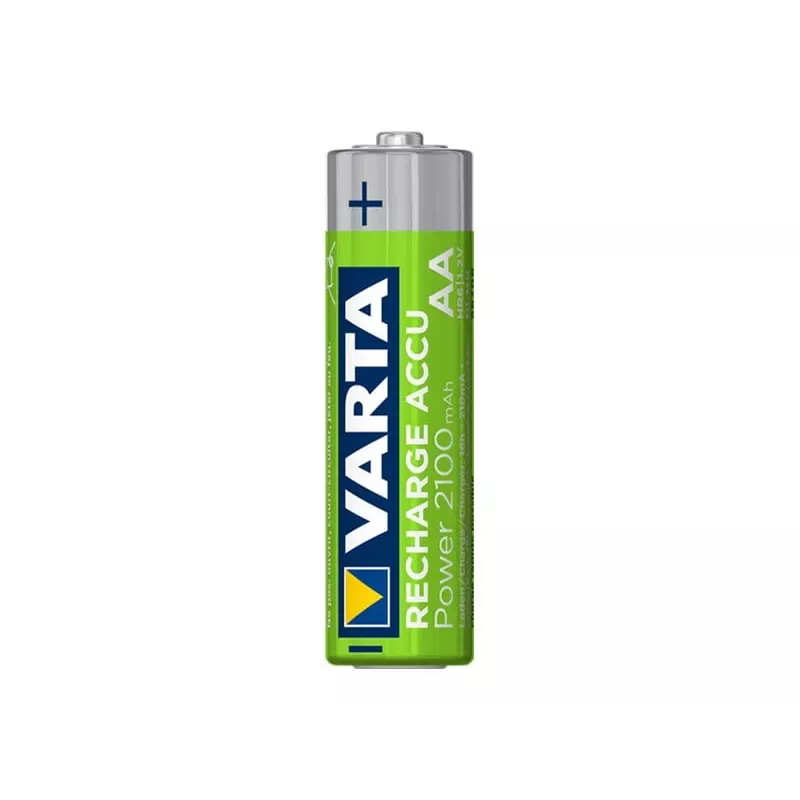 VARTA HR6 AA laetav aku Accu Power 2100 mAh 56706 Laetavad patareid 4 tk Roheline, Kollane