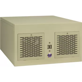 Miniserverikorpus INTER-TECH IPC S34, 2x USB 2.0 ja 2x 80mm ventilaatoriga