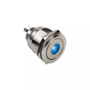 DimasTech vandaalikindel lüliti/nupp 25 mm Silverline Dot RGB PD212