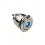 DimasTech vandaalikindel lüliti/nupp 25 mm Silverline Dot RGB PD212