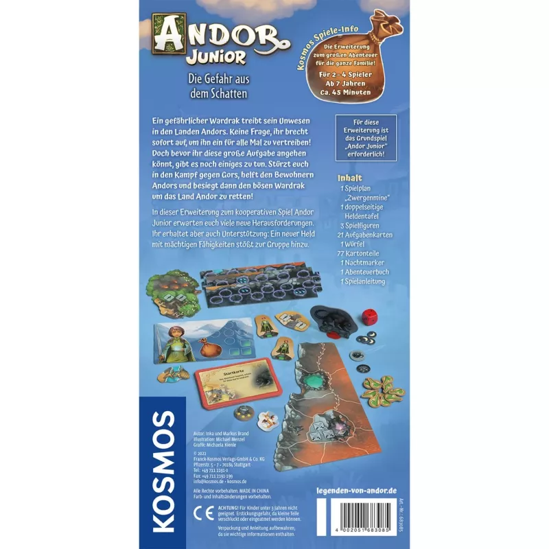 Kosmos Andor Junior kaardimängu lisapakett