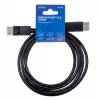 DisplayPort-kaabel SAVIO CL-136, DisplayPort, isane–isane, 2 m, DP 1.2, kullatud kontaktid, must