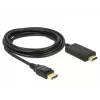 Video kaabliadapter DeLOCK 85318 DisplayPort HDMI-le 3 m Must