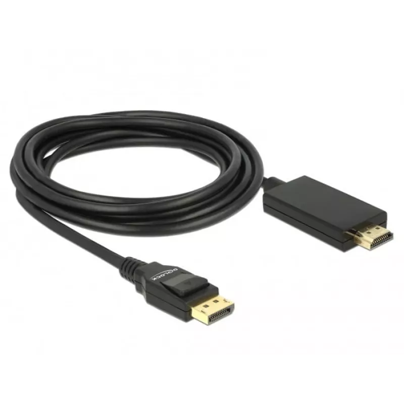 Video kaabliadapter DeLOCK 85318 DisplayPort HDMI-le 3 m Must