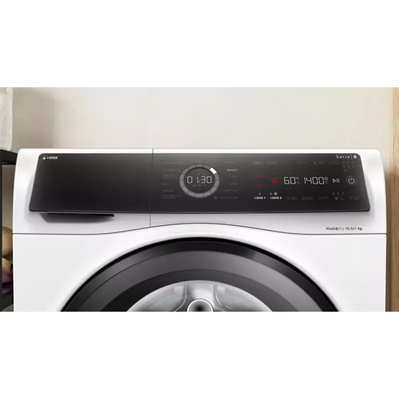 Bosch WNC254A0SN pesumasin-kuivati 10,5 kg / 6 kg 1400 p/min