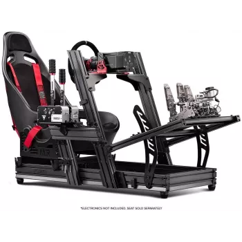 Next Level Racing - F-GT Elite Formula & GT Alumiiniumprofiiliga Simulaatori Kokpit - Külg- Ja Esikinnitusega Versioon (396039)