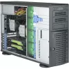 Super Micro Supermicro SC743 AC-1K26B-SQ - Torn - 4U - Laiendatud ATX - SAS - kuumvahetus 1200 vatti - must - USB (CSE-743AC-1K26B-SQ)