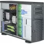 Super Micro Supermicro SC743 AC-1K26B-SQ - Torn - 4U - Laiendatud ATX - SAS - kuumvahetus 1200 vatti - must - USB (CSE-743AC-1K26B-SQ)