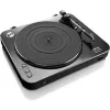 Rihmajamiga audio plaadimängija Lenco LBT-120BK Must Poolautomaatne