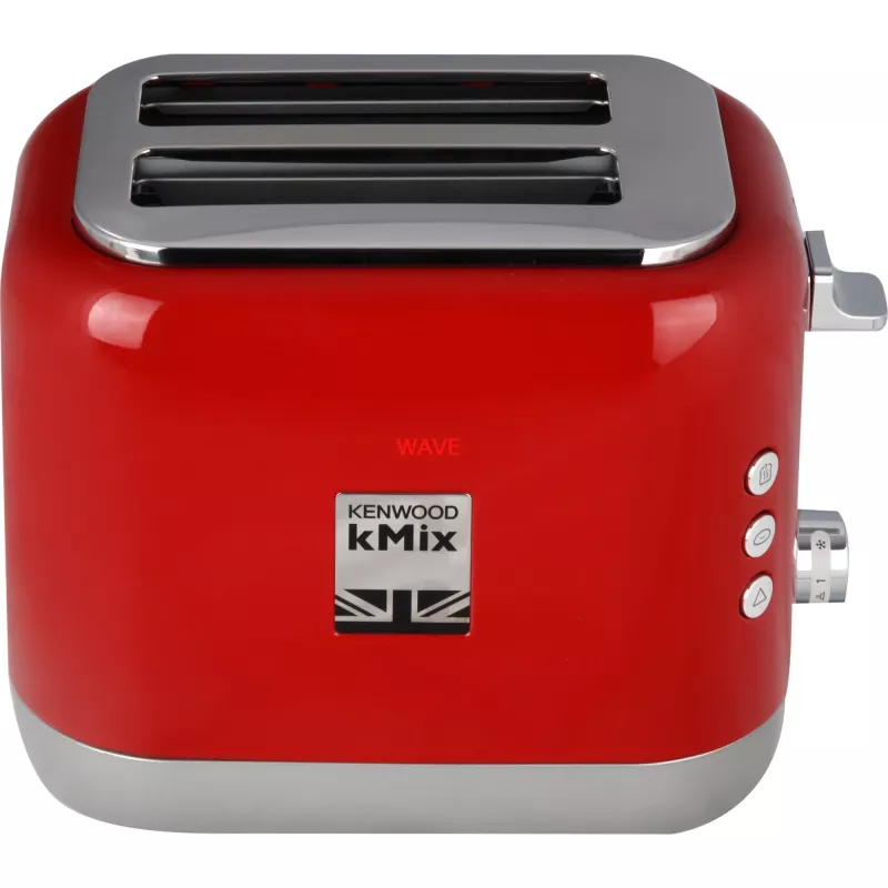 Röster Kenwood TCX751RD 2-viiluline 900 W, metallkorpus, punane, 160×272×257 mm