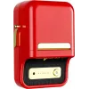 Sildiprinter NIIMBOT B21S punane — kompaktne termoprinter Bluetoothiga, 50 mm prindilaius, 60 mm/s, 1200 mAh aku