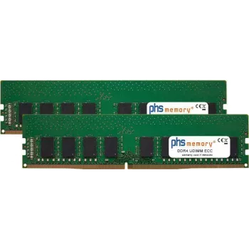PHS-memory 16 GB (2x8 GB) komplekt RAM-mälu Dell Precision 3430 Tower DDR4 UDIMM ECC 2666 MHz (SP284175)