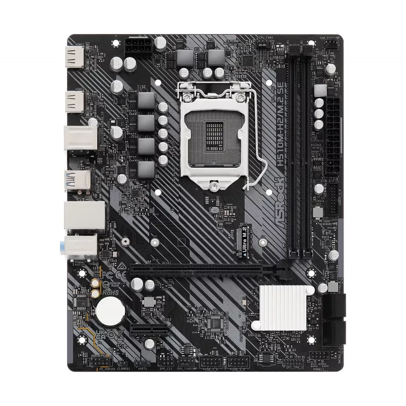 ASRock H510M-H2/M.2 SE Micro-ATX emaplaat
