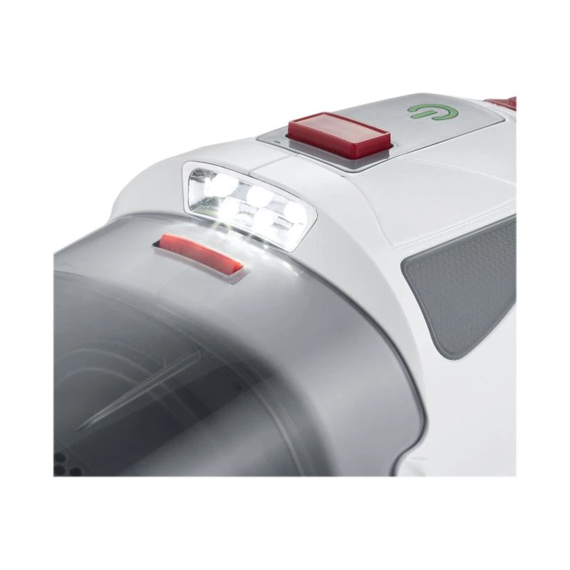 Severin HV 7146 pulkpuhasti/elektriline luud Aku Kuiv&märg UltraFine 120 W Hall, Punane, Valge 2,2 Ah