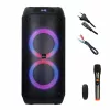 Kaasaskantav kõlar MANTA ATTIS SPK0802 120W, Bluetooth, juhtmega sisend, taaslaetav, FM, LED-tuled
