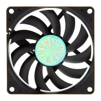 AKASA AK-FN076 80 mm korpuseventilaator - must