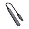 USB-hub SAVIO AK-70, 7-port USB 3.0, 4 kasutatavat porti, USB Type-A host, 5 Gbit/s edastuskiirus, garantii 2 aastat