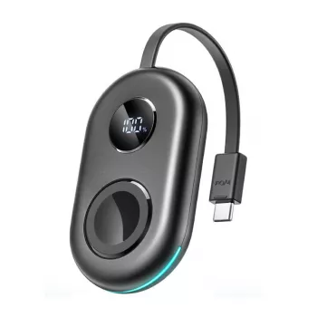 Juhtmevaba induktsioonlaadija Joyroom JR-W09 3W koos USB-C kaabliga Apple Watchile, must