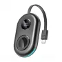 Juhtmevaba induktsioonlaadija Joyroom JR-W09 3W koos USB-C kaabliga Apple Watchile, must