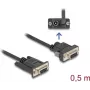 Jadakaabel DeLOCK 87835 1,8 m DB9 isane DB9 isasele