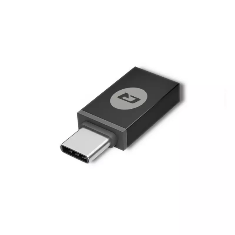 Smart Card Reader Qoltec 50632 USB 2.0 Must 1m kaabel