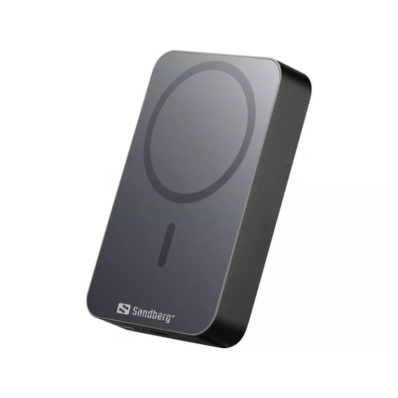 Kaasaskantav laadija Sandberg Mag Wireless Powerbank 10000 ALU, 10000 mAh